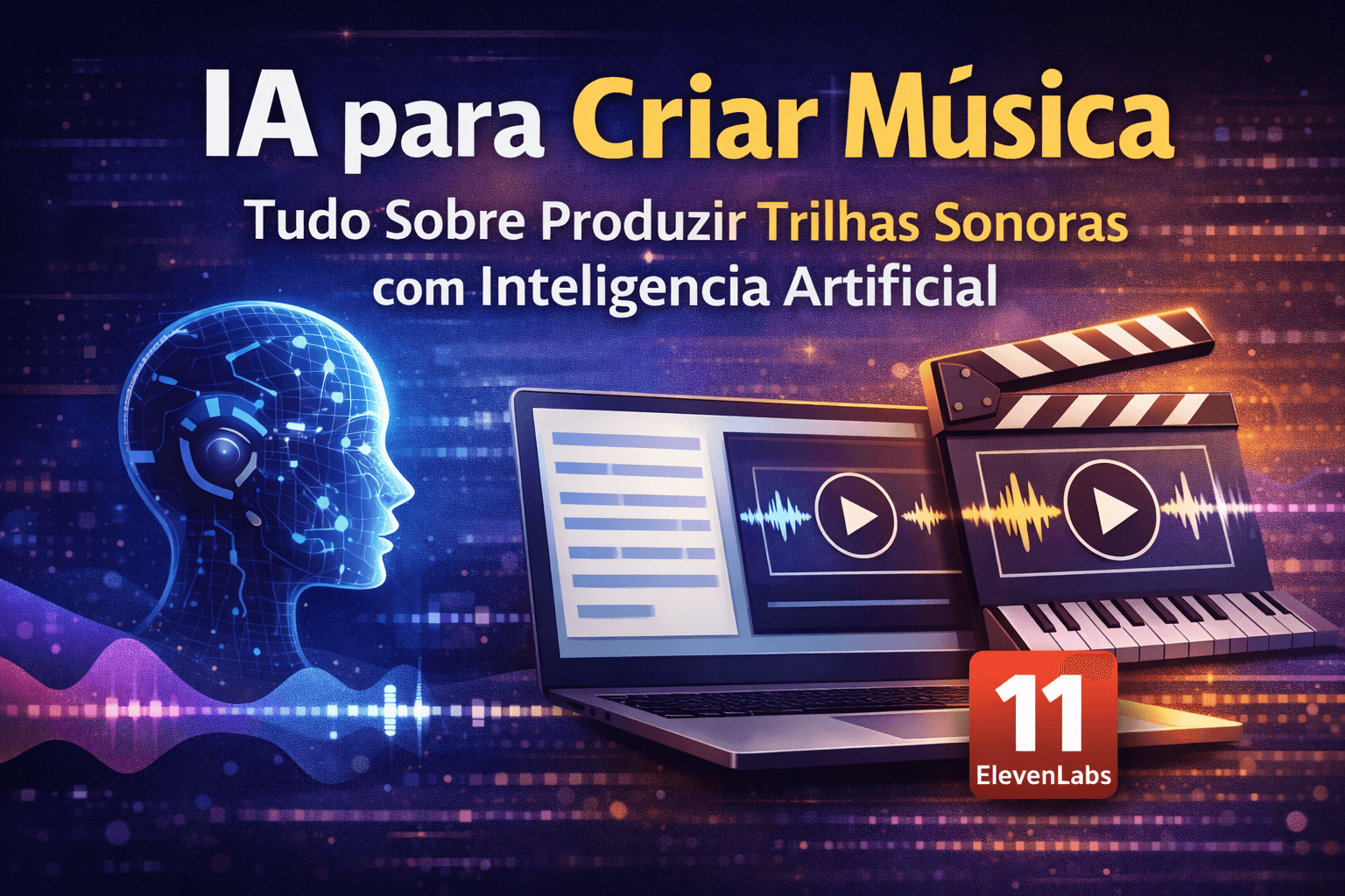 IA para Criar Música: Como Produzir Trilhas Originais com Inteligência Artificial