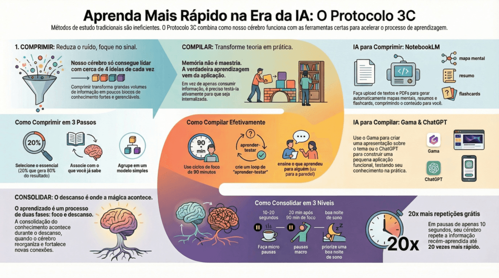infografico ia para estudar