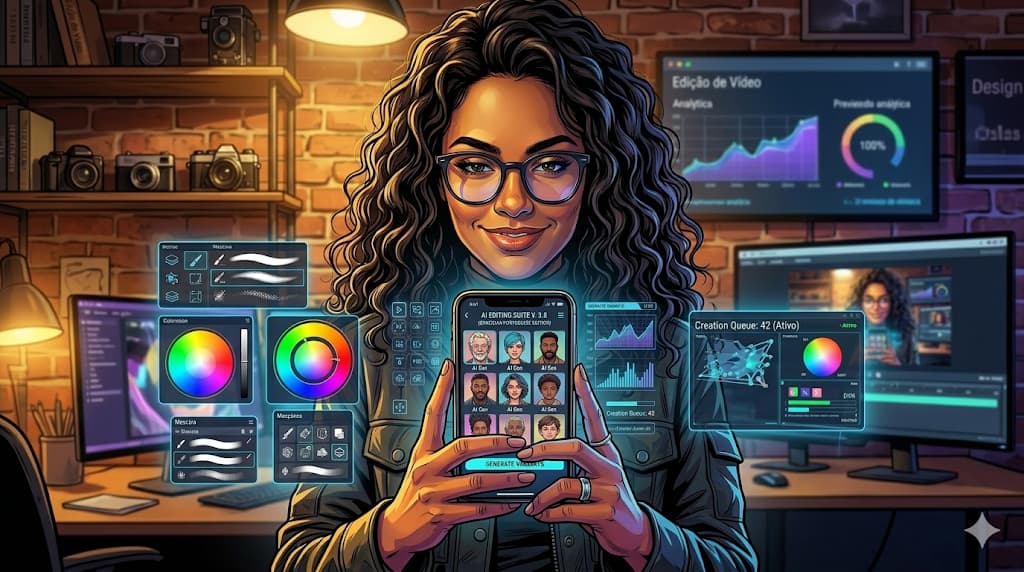 7 Apps de IA Gratuitos para Melhorar Fotos no Celular