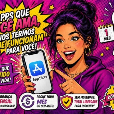 Nova assinatura mensal com compromisso anual na App Store