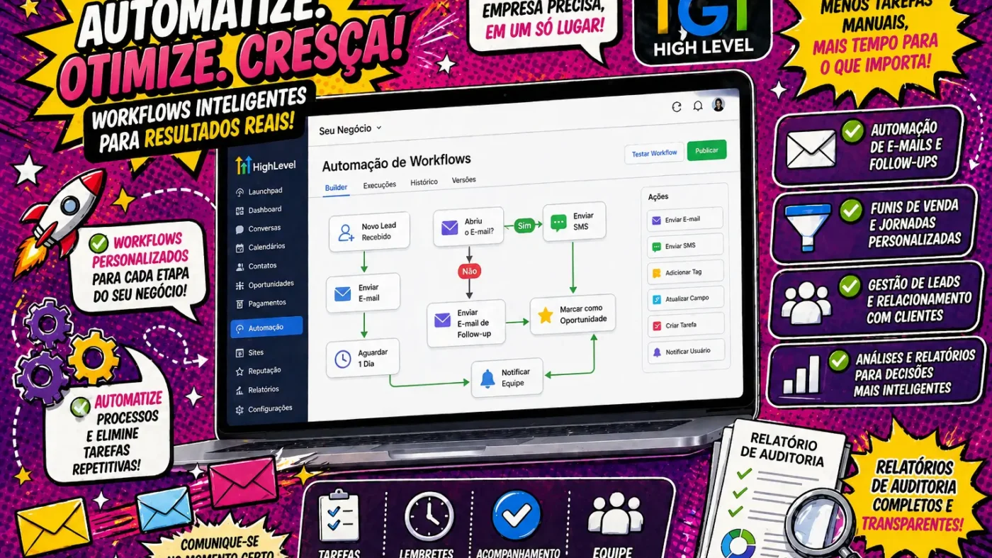 Automatize Outreach com Relatório de Auditoria de Marketing