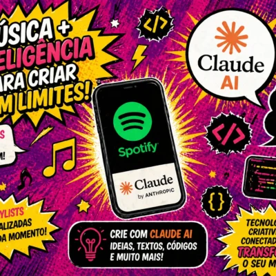 Spotify e mais: quais serviços já se integram ao Claude