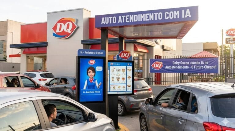 dairy queen usando ia no autoatendimento