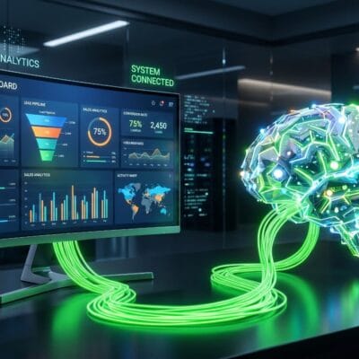 A Arquitetura Oculta das Agências: Como plugar IA no seu CRM usando automações avançadas