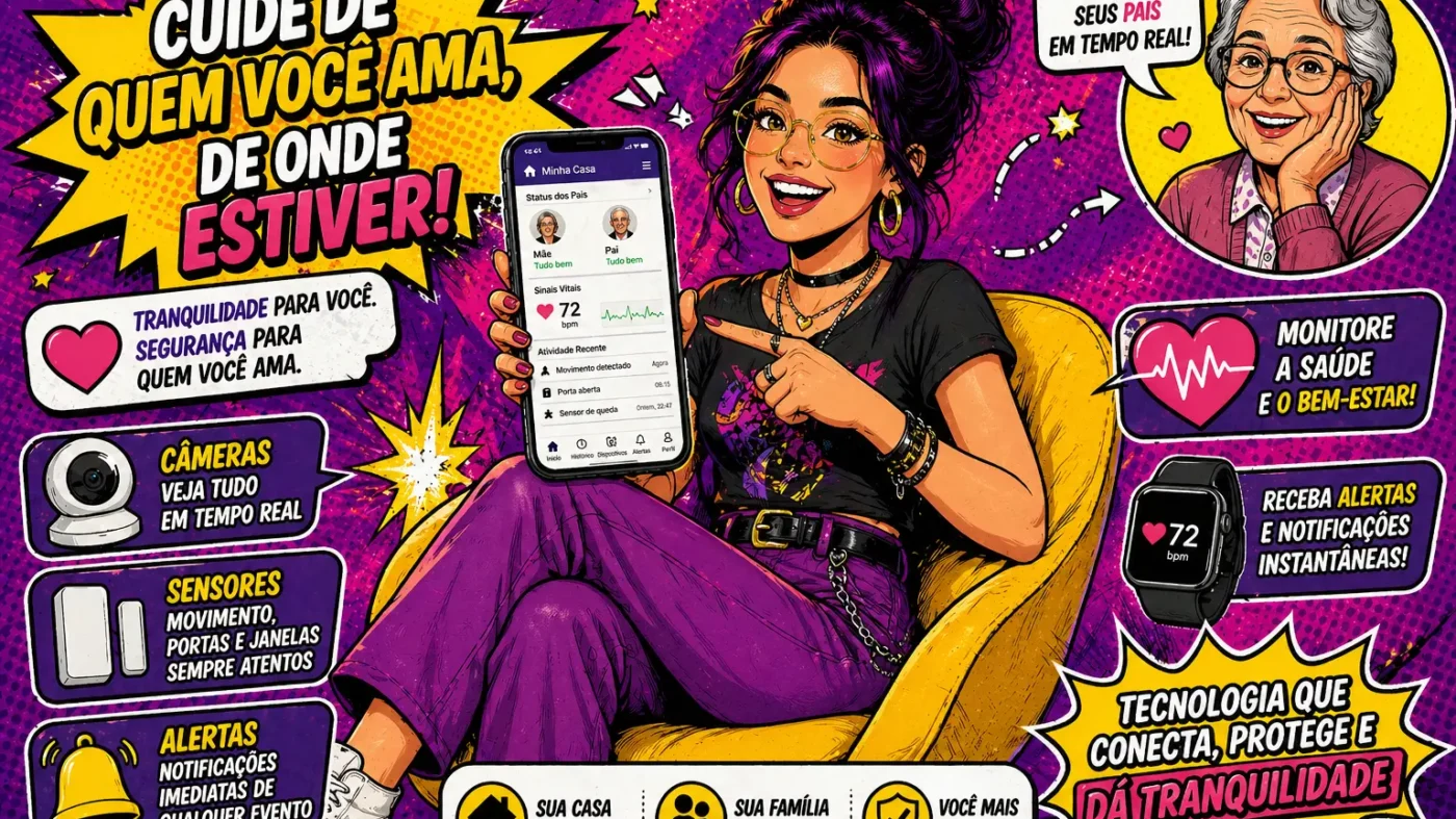 Tecnologia para Envelhecer em Casa com Segurança