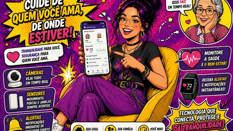 Tecnologia para Envelhecer em Casa com Segurança