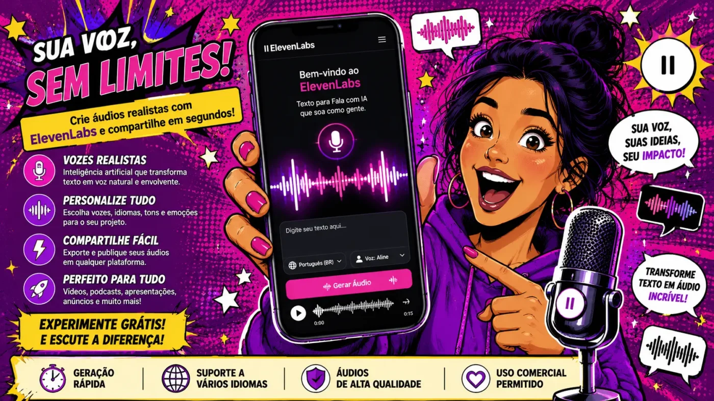 ElevenLabs: o melhor conversor de texto para voz com IA?