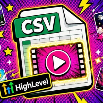 Go High Level Social Planner: Thumbnails no CSV