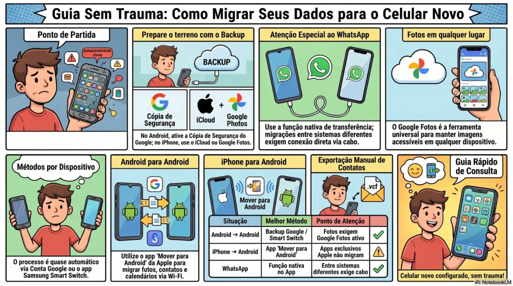 Como Transferir Dados de um Celular para Outro 1 Guia de migracao de dados