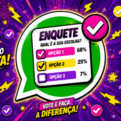 Como Fazer Enquete no WhatsApp Passo a Passo