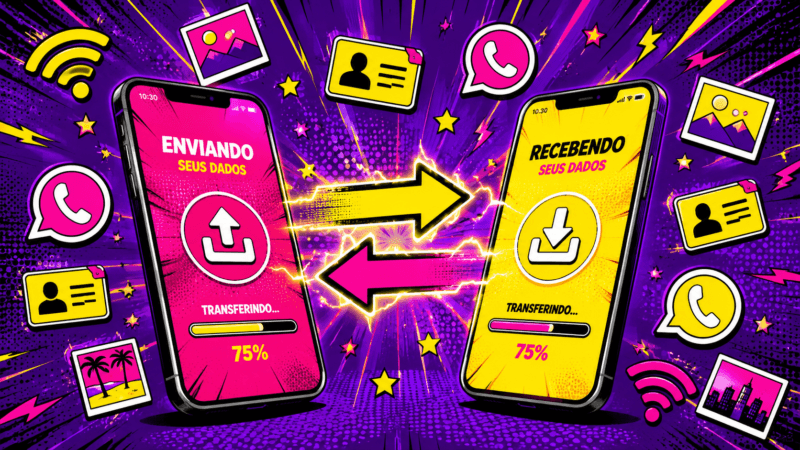 Como Transferir Dados de um Celular para Outro