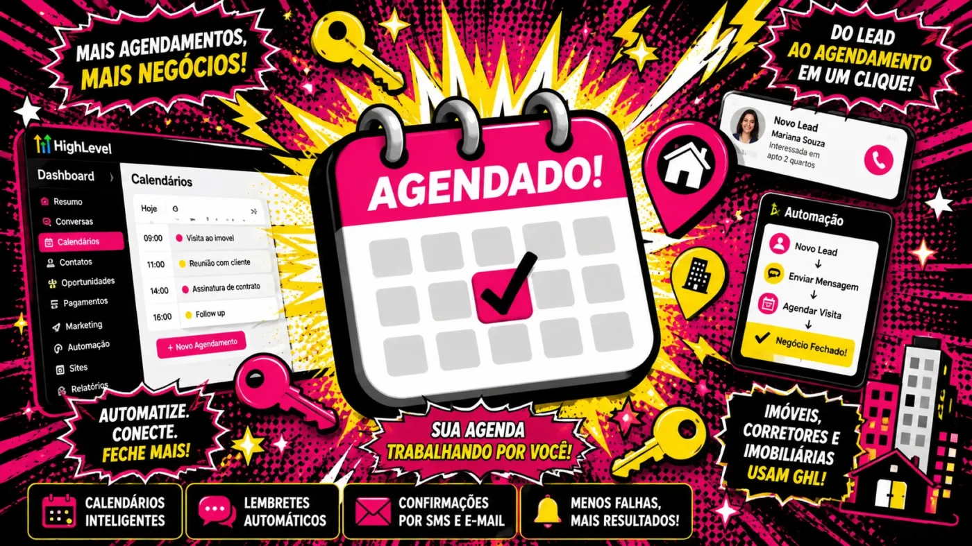 Reservas no Go High Level: a novidade que chegou para todos