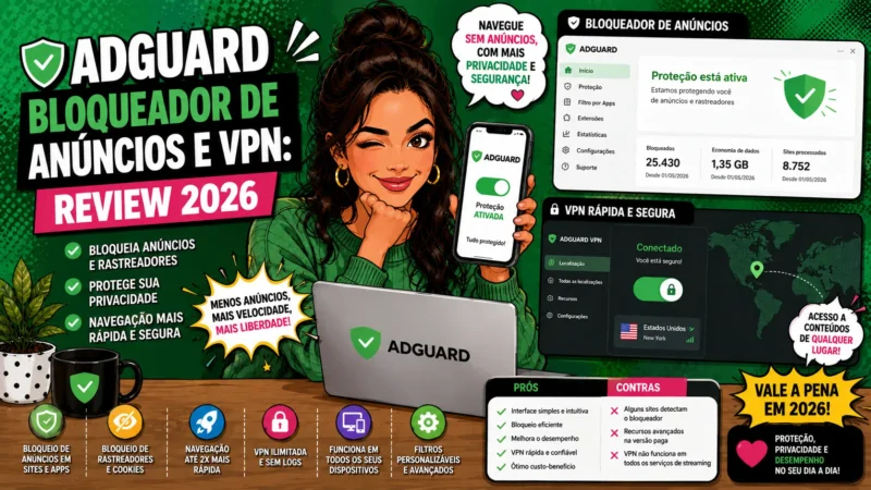 AdGuard 2026: Review Completo do Bloqueador de Anúncios