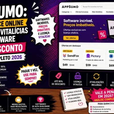 AppSumo: Vale a Pena Comprar Software com Desconto Vitalício?
