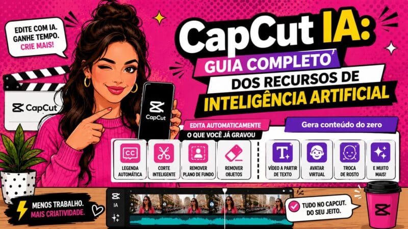 CapCut IA: Guia Completo dos Recursos de Inteligência Artificial