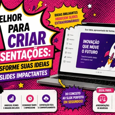 A Melhor IA para Criar Apresentações: Transforme Suas Ideias em Slides Impactantes