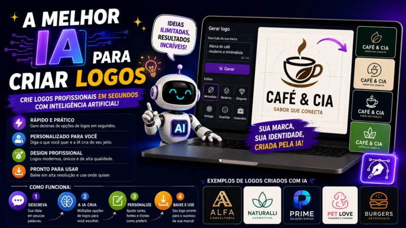 A Melhor IA para Criar Logos: Transforme Sua Marca com Tecnologia