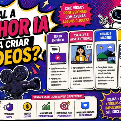 Qual a Melhor IA para Criar Vídeos: Descubra as Melhores Ferramentas