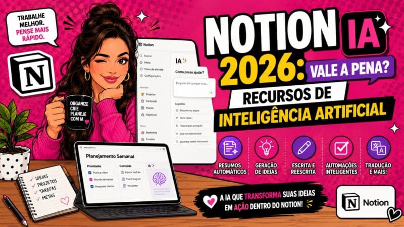 Notion IA 2026: Vale a Pena? Recursos de Inteligência Artificial